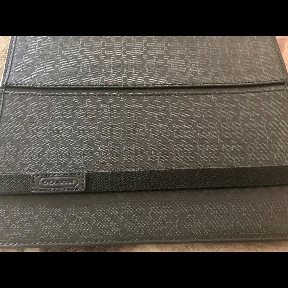 Coach Black Ipad Cover